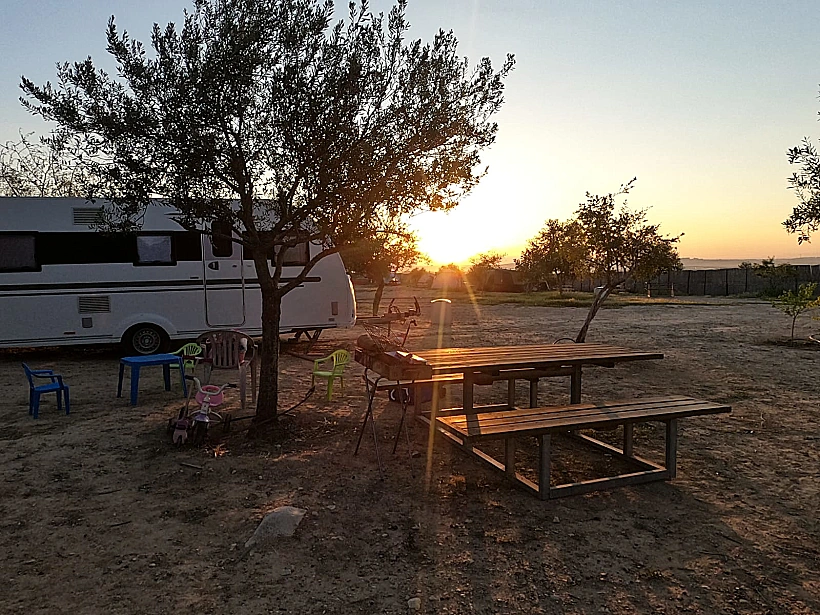 חניון גן לאומי תל ערד