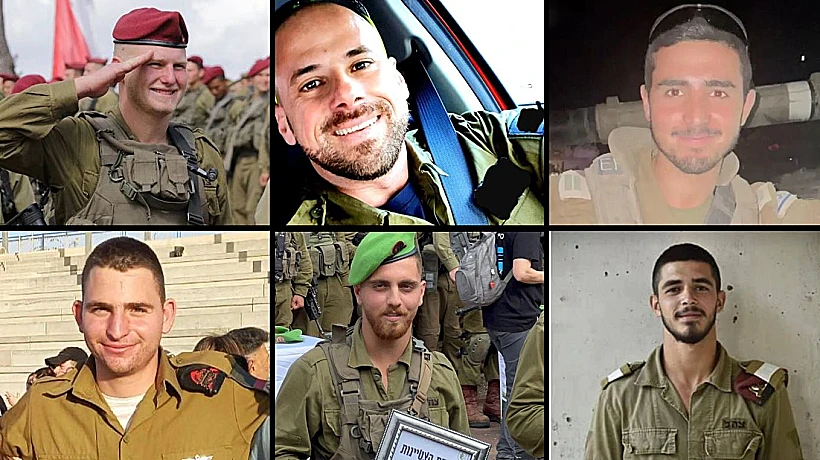 ששת הלוחמים שנפלו בקרבות בעזה