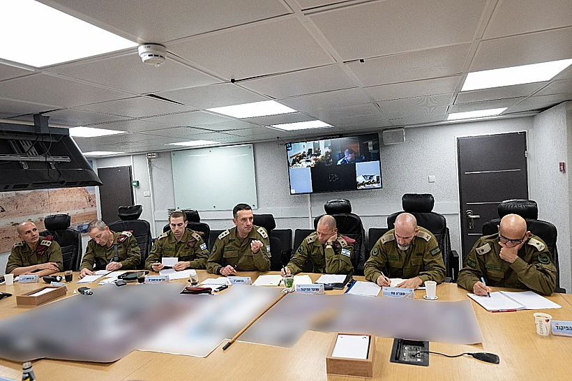 הרמטכ"ל בהערכת המצב חרבות ברזל