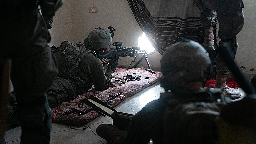 פעילות לוחמי יחידת מגלן ברצועת עזה חרבות ברזל