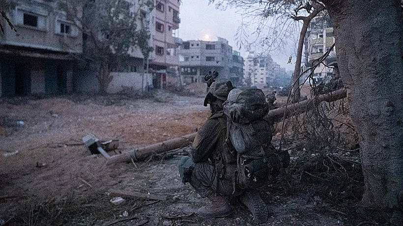 פעילות לוחמי יחידת מגלן ברצועת עזה חרבות ברזל