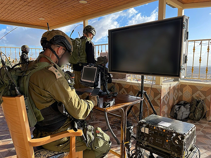 פעילות הכוחות בבורקא צה"ל חרבות ברזל