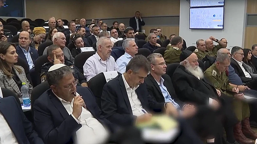 שרי הממשלה בדיון הדרמטי אמש