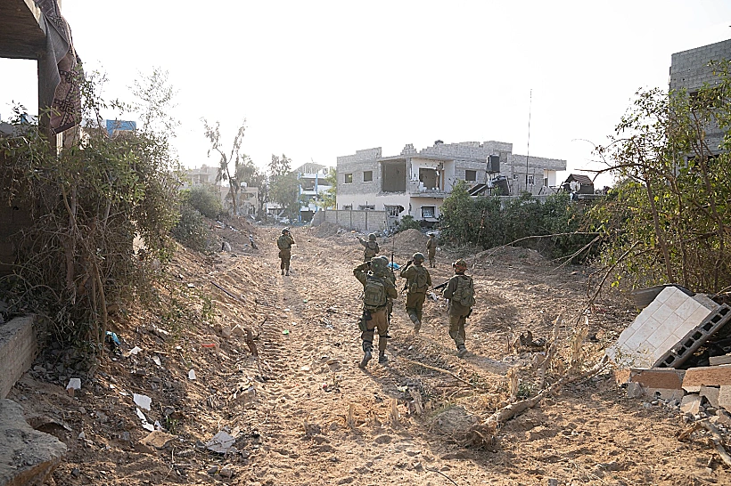 לוחמי צה"ל ברצועת עזה