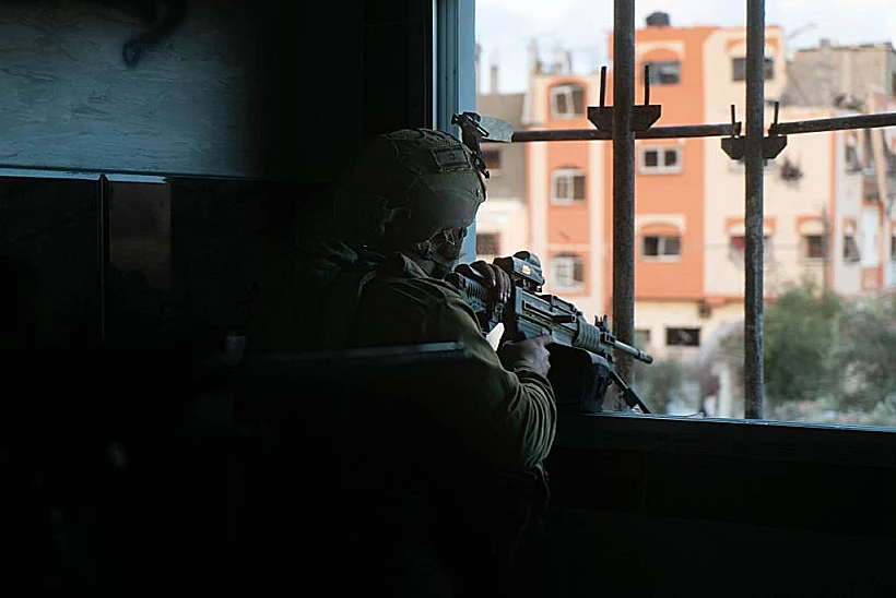 פעילות צוות קרב חטיבה 401 ברצועה עזה חרבות ברזל