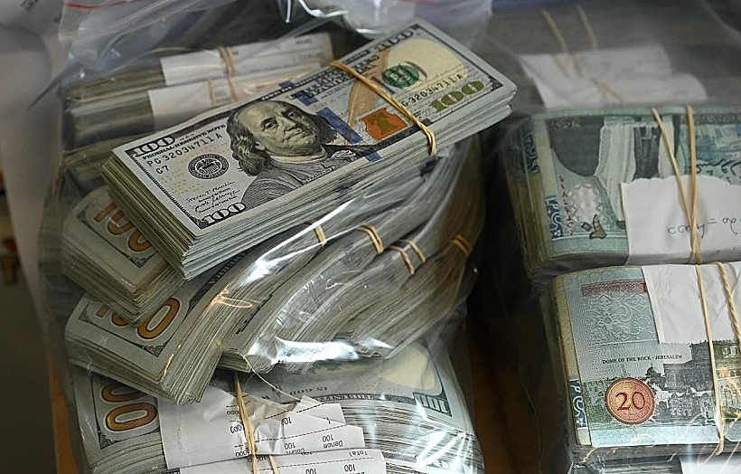 הכסף שהוחרם בעזה