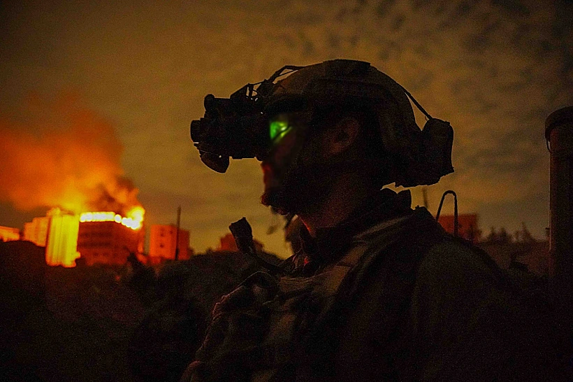 הלוחמים בפעילות יחידת שלדג רצועת עזה