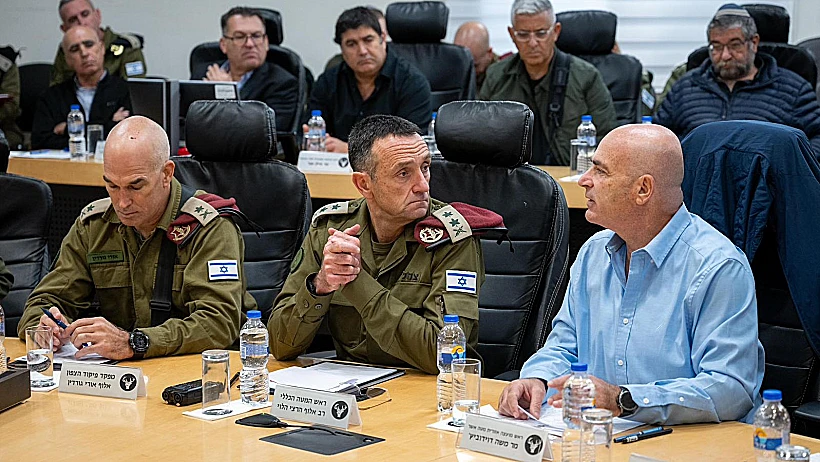 הרמטכ"ל הרצי הלוי נפגש עם ראשי רשויות בצפון חרבות ברזל