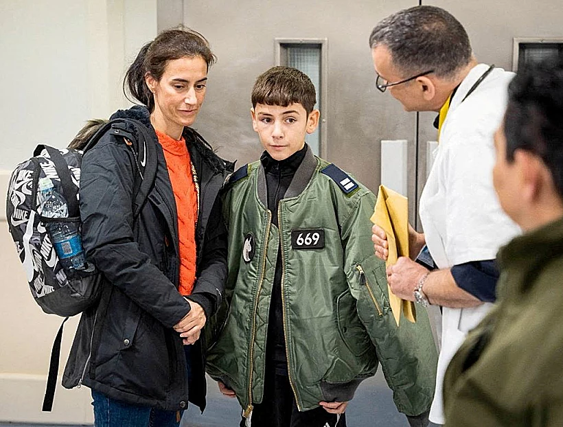 איתן יהלומי ומשפחתו באיכילוב