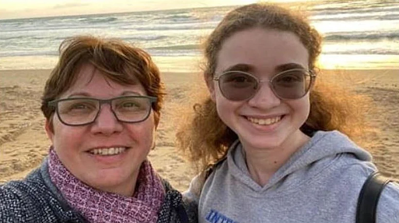 גבריאלה ליימברג ובתה מיאה