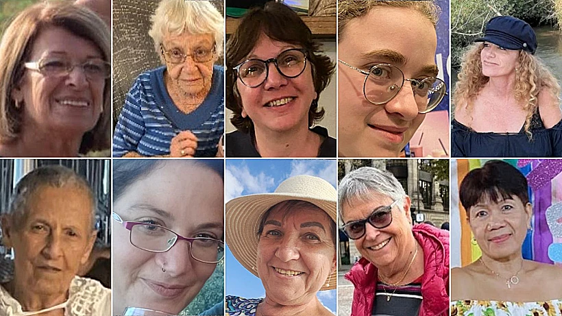 10 החטופות ששוחררו הערב