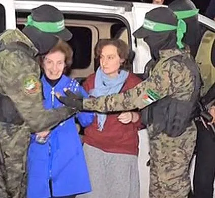 אירנה טאטי וילנה טרופונוב משוחררות משבי חמאס