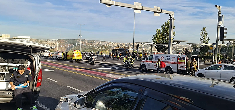 זירת הפיגוע בירושלים