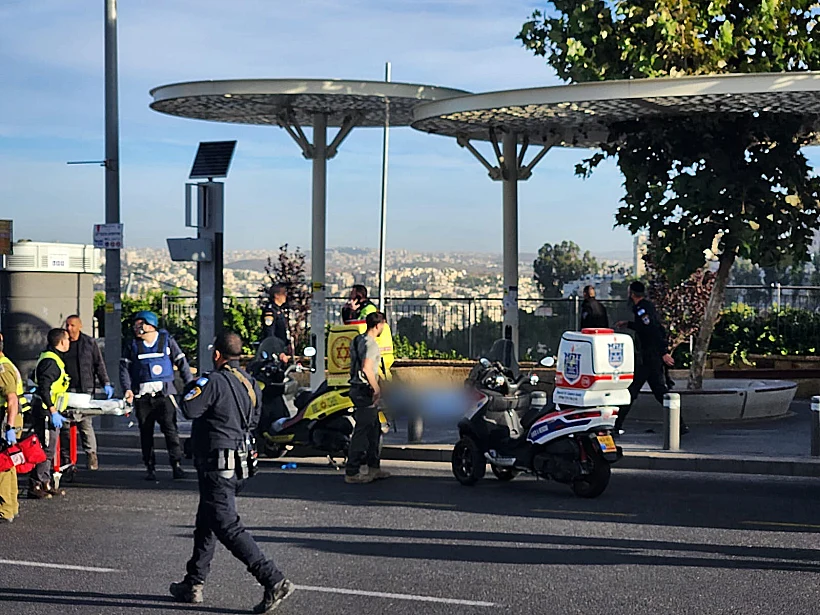 זירת הפיגוע בירושלים