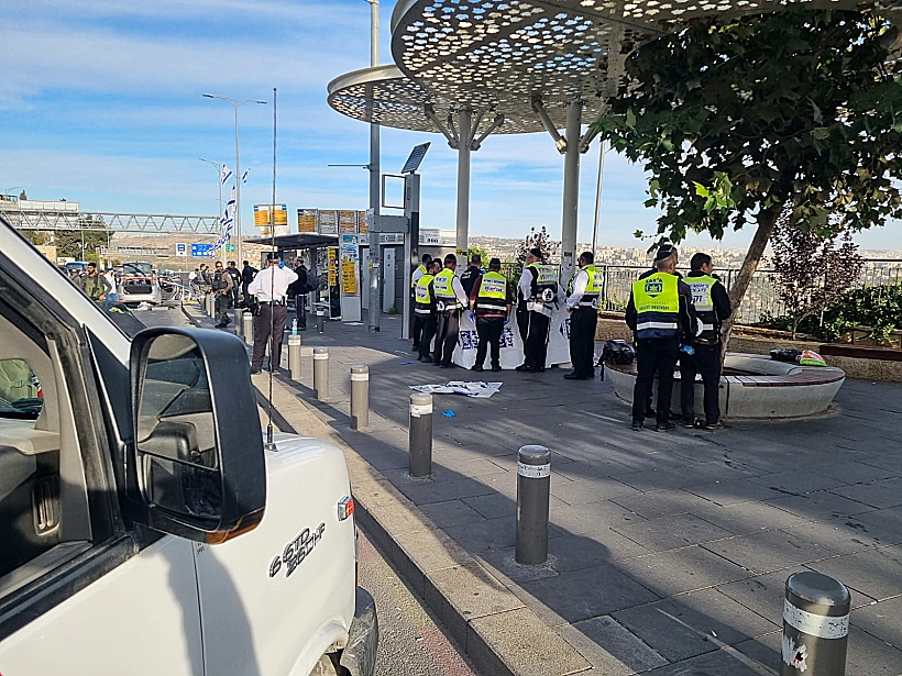 זירת הפיגוע בירושלים