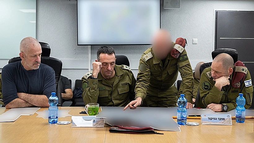 הרמטכ"ל וראש השב"כ בפיקוד הדרום חרבות ברזל