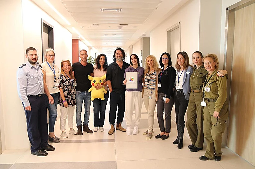 גלי טרשצ'נסקי משתחררת מביה"ח חרבות ברזל