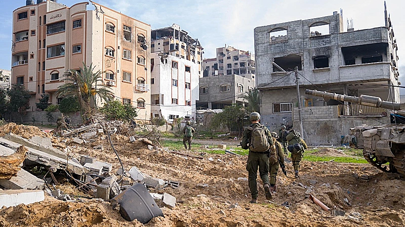 פעילות כוחות צה"ל ברצועת עזה חרבות ברזל