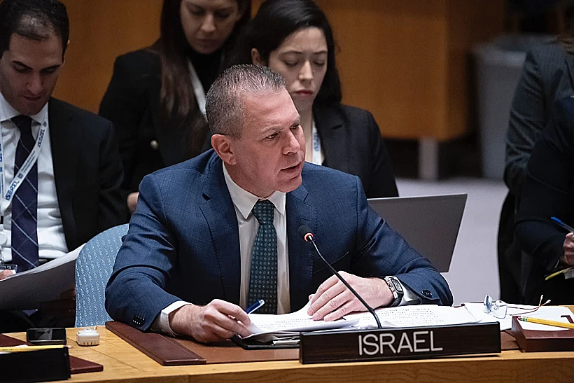השגריר גלעד ארגן במועצת הביטחון של האו"ם
