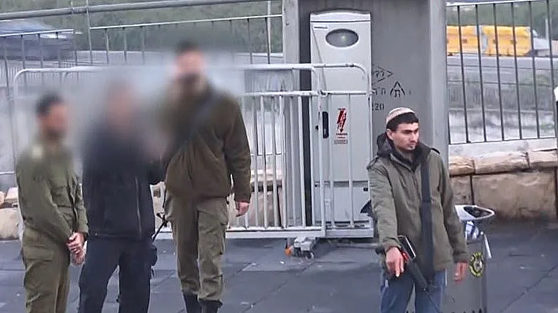 פיגוע ירושלים סמ"ר במיל' אביעד פריג'ה, החשוד במותו של יובל קסטלמן ז"ל, בשחזור האירוע