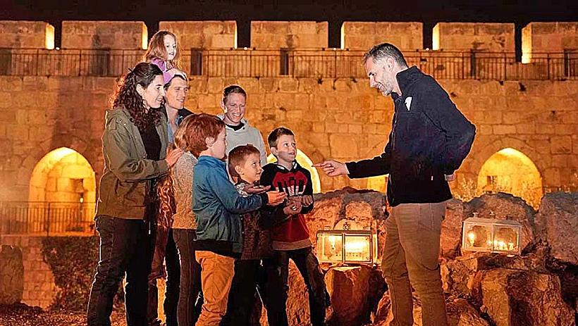 להאיר את העיר במגדל דוד מוזיאון ירושלים