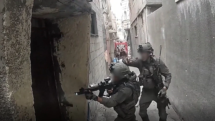 פעילות יחידת יהל"ם בג'באליא חרבות ברזל רצועת עזה