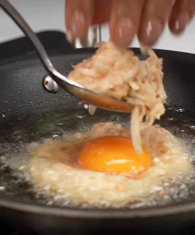 לביבת הפתעה. לביבה ממולאת