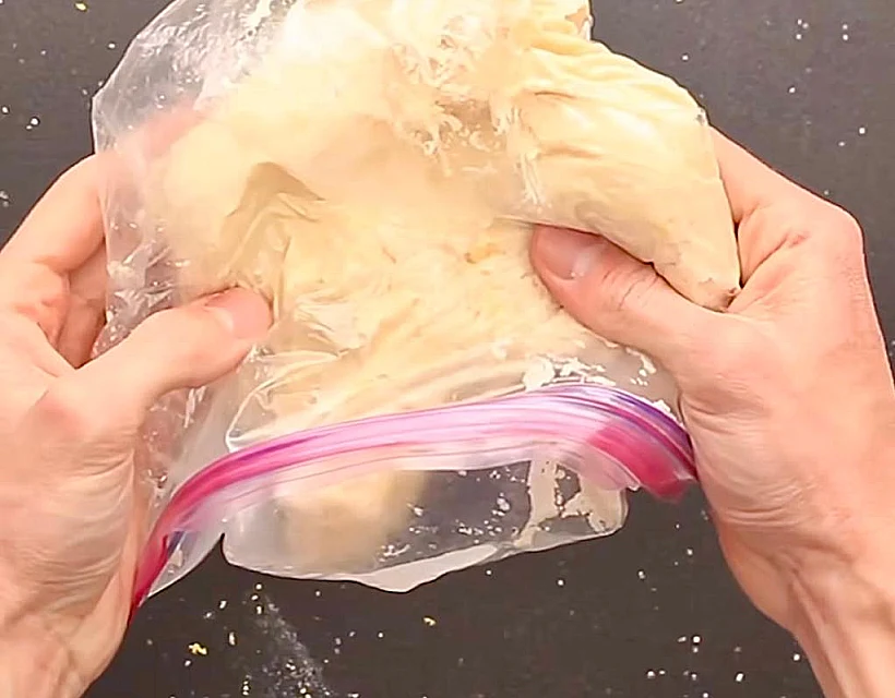 סופגניות בשקית זיפלוק