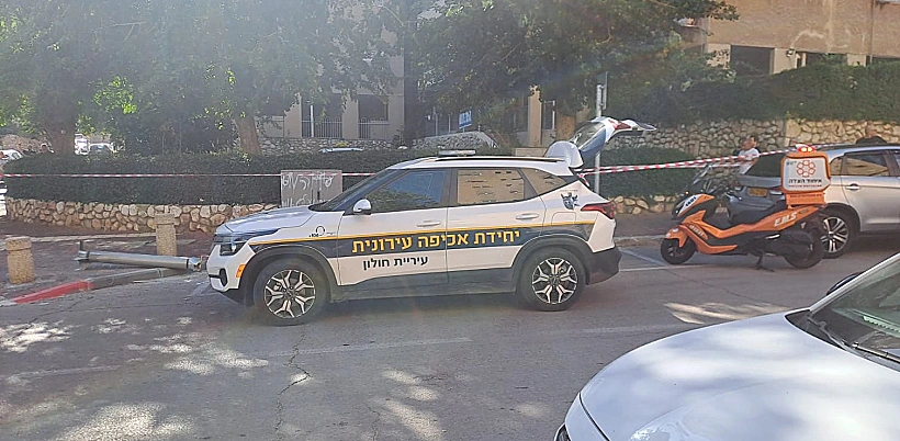 זירת הנפילה בחולון חרבות ברזל