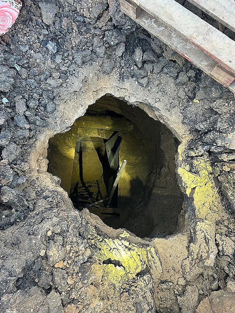 פיר מנהרה בעזה