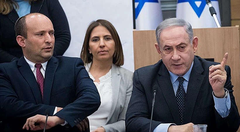 בנט ונתניהו. ארכיון