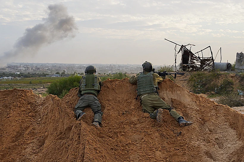 לוחמי צה"ל ברצועת עזה
