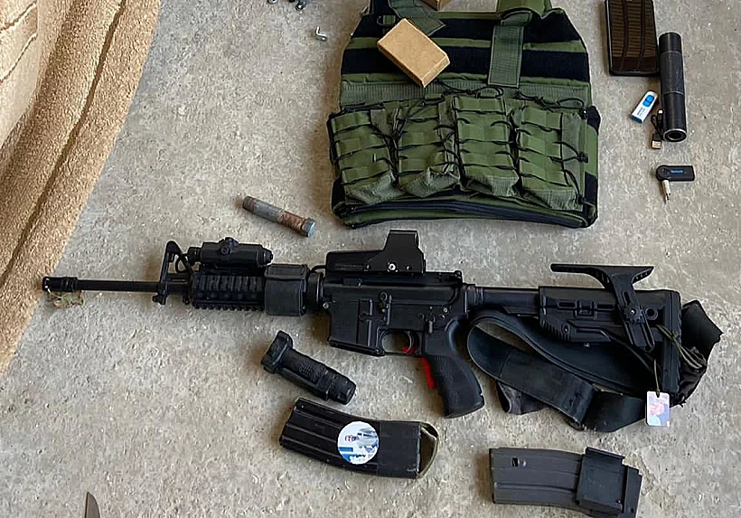 חרבות ברזל צה"ל חמאס מחבל אמצעי הלחימה שאותרו במחנה הפליטים ג'נין וברחבי יהודה ושומרון