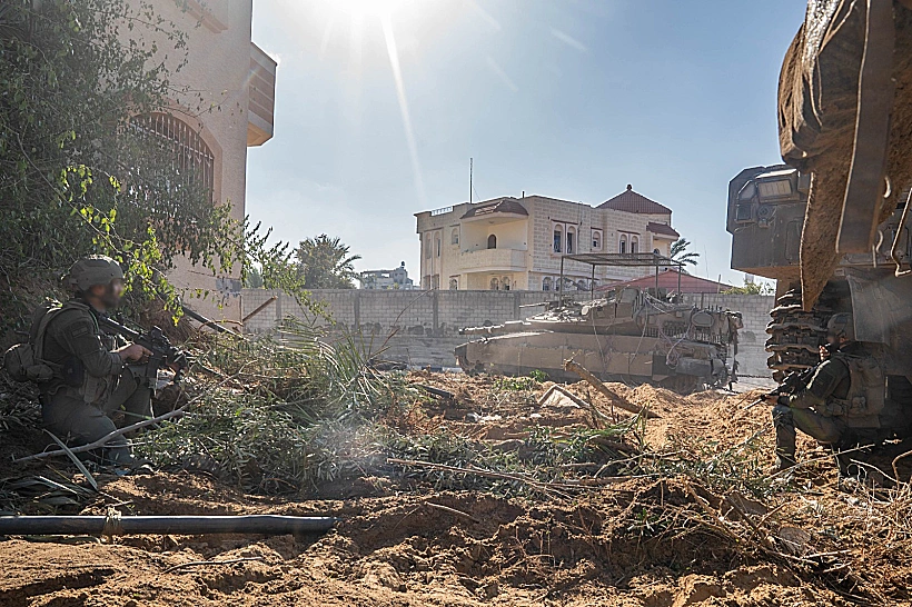 חרבות ברזל צה״ל חייל פעילות הכוחות ברצועת עזה