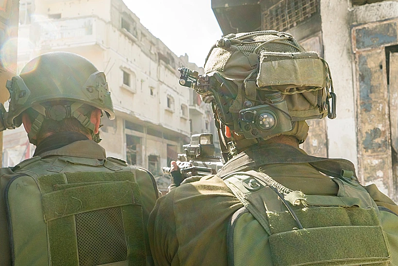 חרבות ברזל צה"ל חייל פעילות הכוחות ברצועת עזה