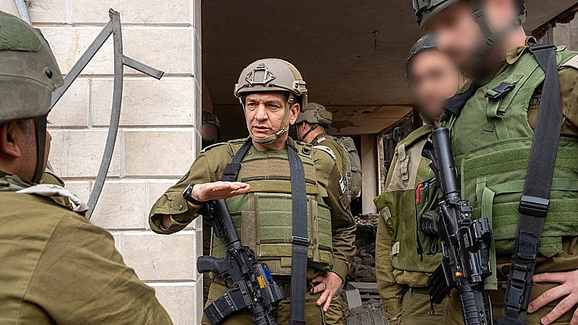 ראש אמ"ן אלוף אהרון חליוה בהערכת מצב ברצועת עזה חרבות ברזל