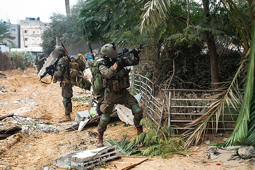 תיעוד הלחימה של יחידת דובדבן בחאן יונס חרבות ברזל