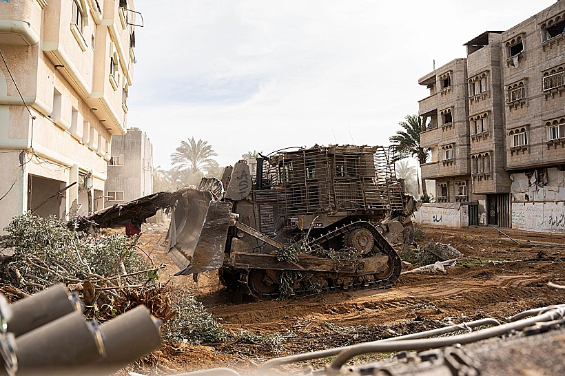 לוחמי צה"ל ברצועת עזה