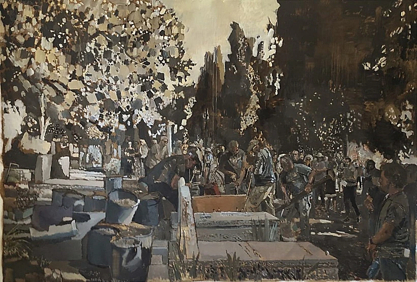 אלי שמיר, כמנהג המקום- קבורה בכפר יהושע, 2022