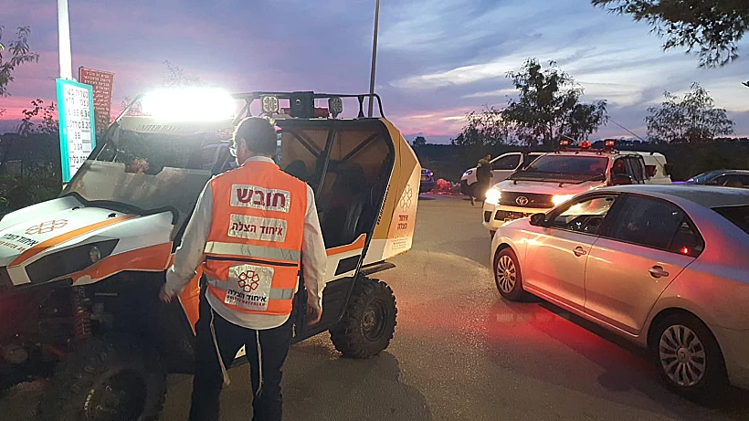 זירת הפיגוע במחסום רנתיס