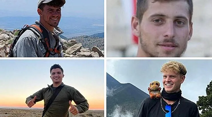 רס״ל ליאב אלוש, רס״ר במיל' איתן נאה, רס״ר במיל' טל פיליבה, רס״ר במיל' אוריה באייר