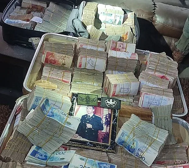 כ-5 מיליון שקלים במזומן במזוודה בבית בכיר חמאס