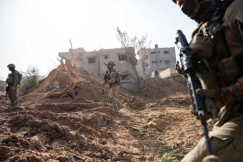 לוחמי צה"ל ברצועת עזה