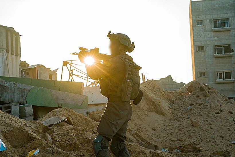 פעילות אוגדה 36 בשג'אעיה רצועת עזה חרבות ברזל