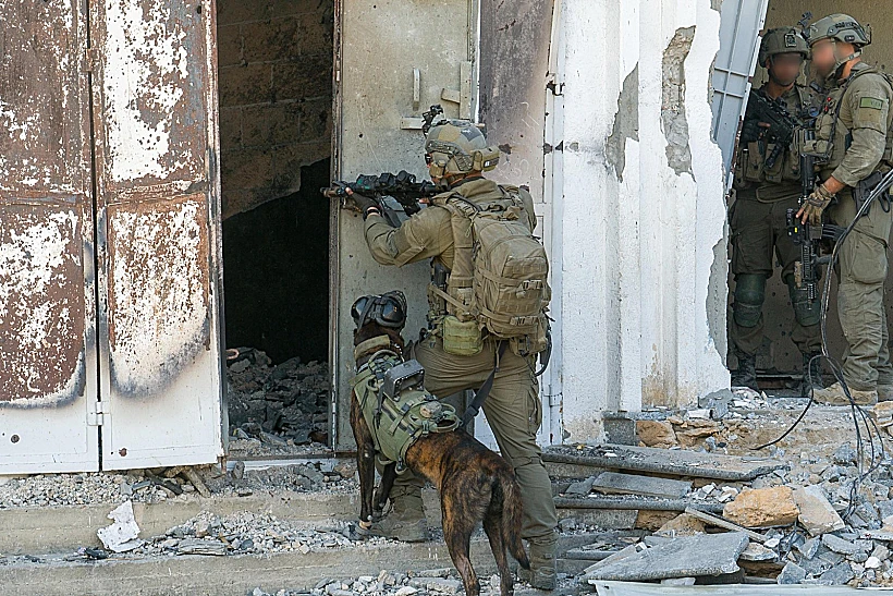 פעילות אוגדה 36 בשג'אעיה רצועת עזה חרבות ברזל