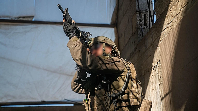 פעילות הכוחות ברצועת עזה חרבות ברזל