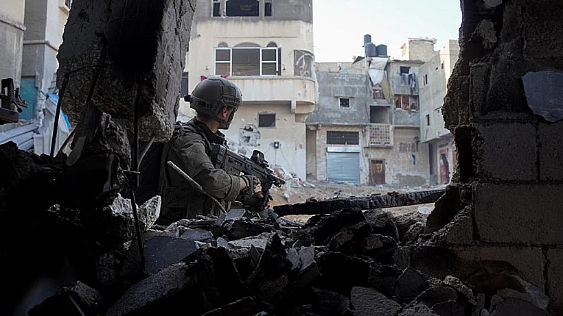 פעילות כוחות צה"ל ברצועה חרבות ברזל