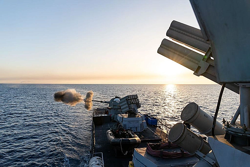 כוחות חיל הים מול חופי עזה