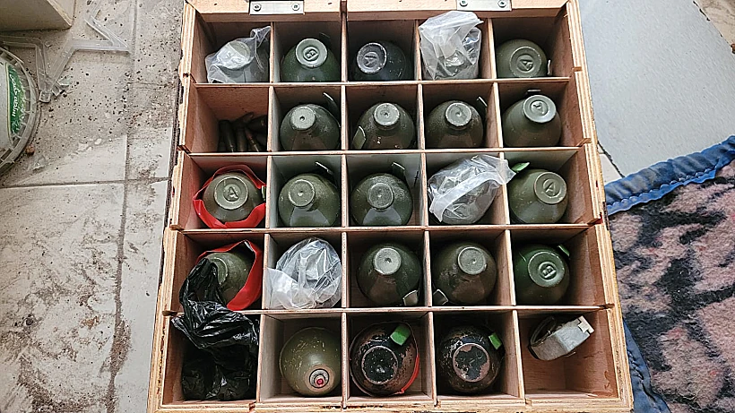 תחמושת שאותרה בדרג' תופאח חרבות ברזל חמאס