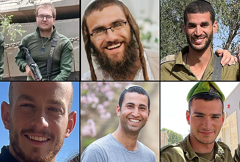 רס"ן שי שמריז, סרן (מיל') שאול גרינגליק, רס"ר (במיל') מאור לביא, רס"ל (מיל') יוסף גיטרץ, סמ״ר (מיל') אלישע יהונתן לובר וסמ"ר דניאל נחמני